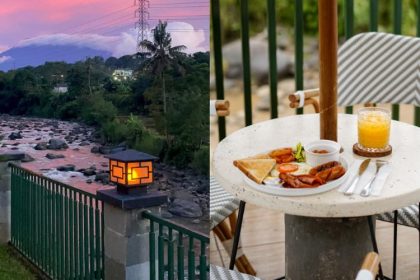 tempat makan dekat sungai di bogor