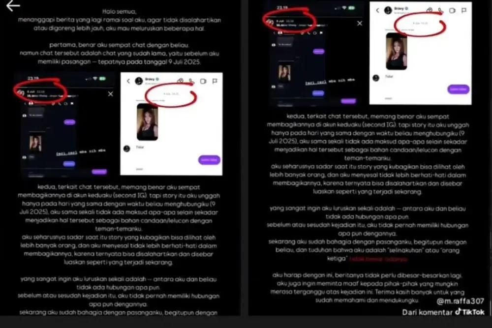Attachment for 5 Penjelasan Lintang Raizha Soal Isu Perselingkuhan dengan DJ Bravy