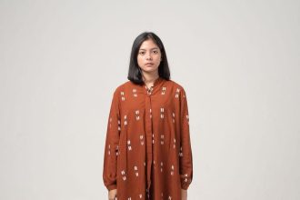 Attachment for Model baju batik tunik kantoran yang trendy