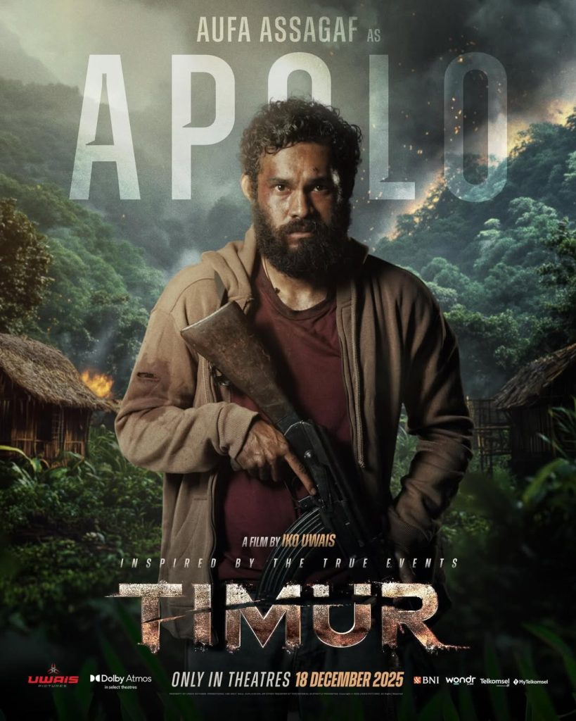 Aufa assagaf sebagai apollo di film timur