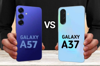 Desain samsung a37 vs a57