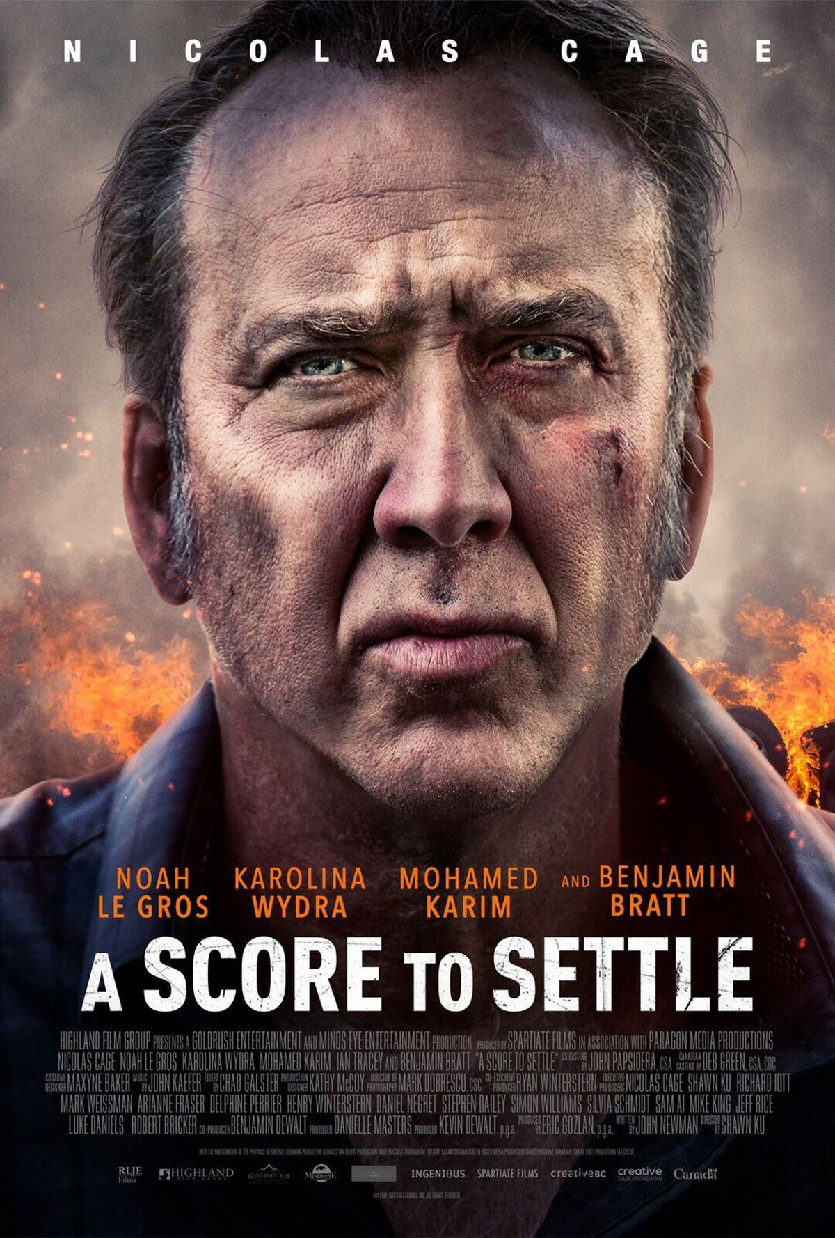 Film a score to settle