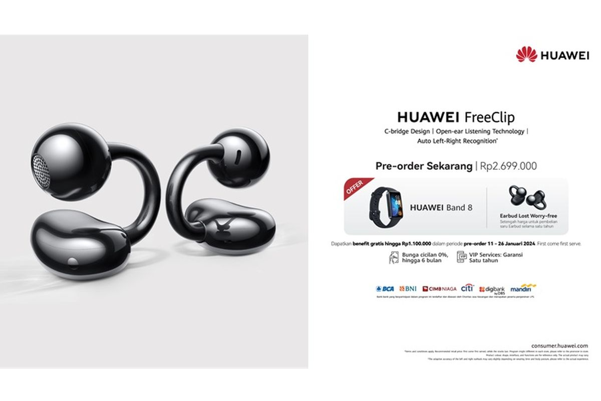 Huawei free clip