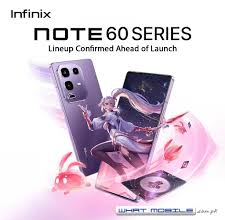Infinix note 60 series