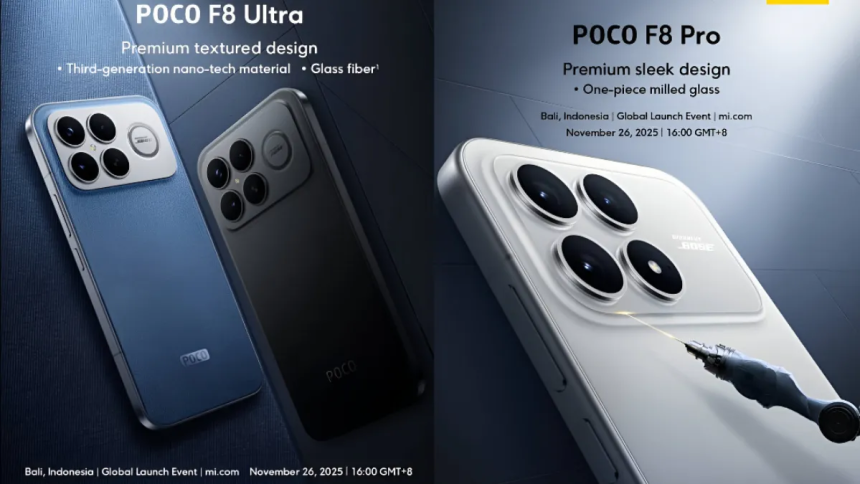Poco f8 pro dan poco f8 ultra