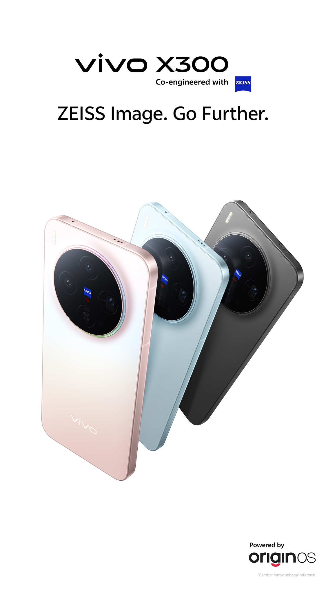 Vivo x300 in halo pink