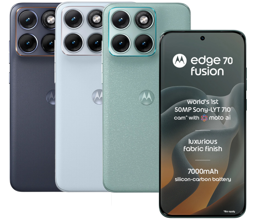 Motorola edge 70 fusion