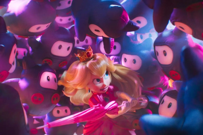 The super mario galaxy movie